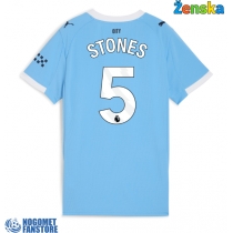 Manchester City John Stones #5 Domaci Dres za Ženska 2025-26 Kratak Rukav